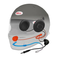 Thumbnail for Bell GT6 RD 4C helmet illustration showing integrated radio, hydration, ear cups, and microphone layout