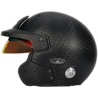 Thumbnail for Bell HP10 carbon helmet right side profile showing HP10 branding and visor image