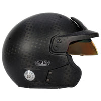 Thumbnail for Bell HP10 carbon helmet right side profile showing HP10 branding and visor image