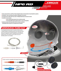 Thumbnail for Bell HP6 8860-2018 RD-4C Carbon Fiber Helmet with Built-in Electronics/Hydration - Discovery Parts