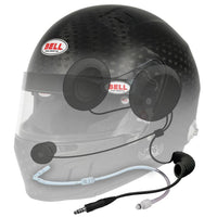 Thumbnail for Bell HP6 EVO II RD-4C helmet showing internal routing paths for microphone, ear cups, and drink tube