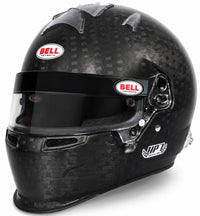Thumbnail for Bell HP7 EVO III Carbon Fiber Racing Helmet in front-left three-quarter view duckbill 