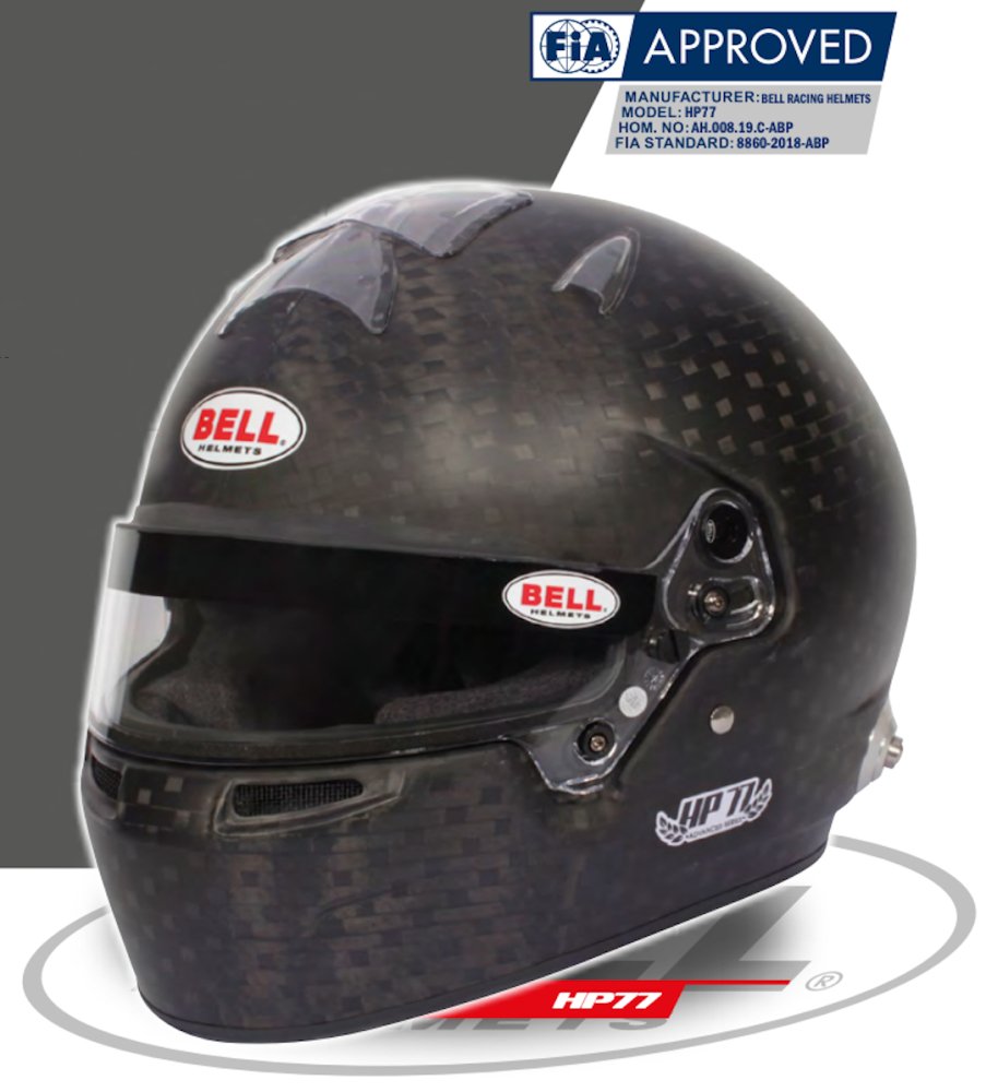 Bell HP77 8860-2018 Carbon Fiber Helmet - Discovery Parts