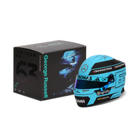 Thumbnail for Bell HP77 George Russell 2025 Mini Helmet with custom collector box