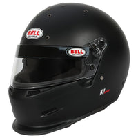 Thumbnail for Bell K1 Sport matte black helmet front three quarter view