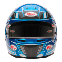 Thumbnail for Bell KC7 CMR Champion Pro Series karting helmet front view with clear SE07 visor and ventilation ports