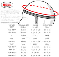 Thumbnail for bell-kc7-cmr-charles-leclerc-karting-2022-helmet-Size_Chart_Image