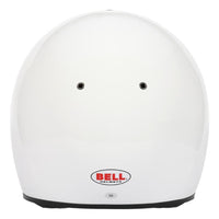 Thumbnail for Rear view of Bell KC7-CMR Pro white kart racing helmet