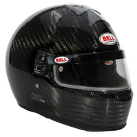 Thumbnail for Angled front right view of Bell KC7 CMR Ultra Carbon youth karting helmet