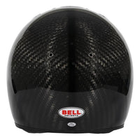 Thumbnail for Rear view of Bell KC7 CMR Ultra Carbon youth karting helmet shell