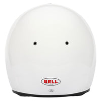 Thumbnail for Bell KC7-EV CMS Pro White helmet rear view showing Bell logo placement
