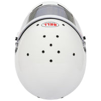 Thumbnail for Bell KC7-EV CMS Pro White helmet top view highlighting ventilation ports