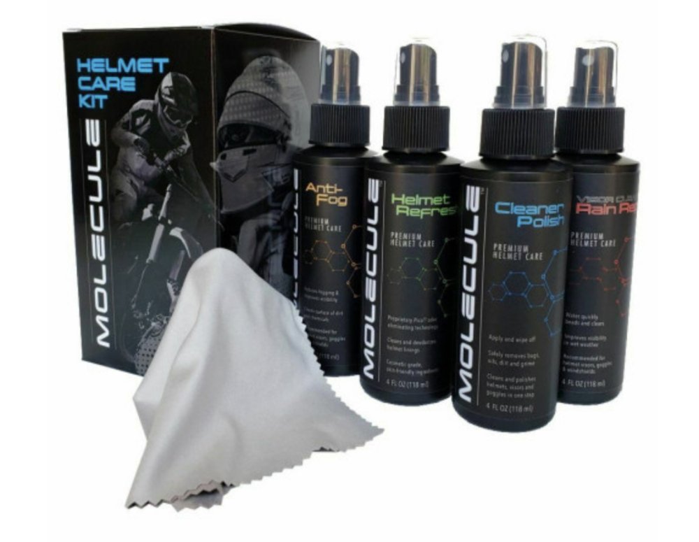 Bell M.8 Carbon Fiber Helmet SA2025 cleaning kit