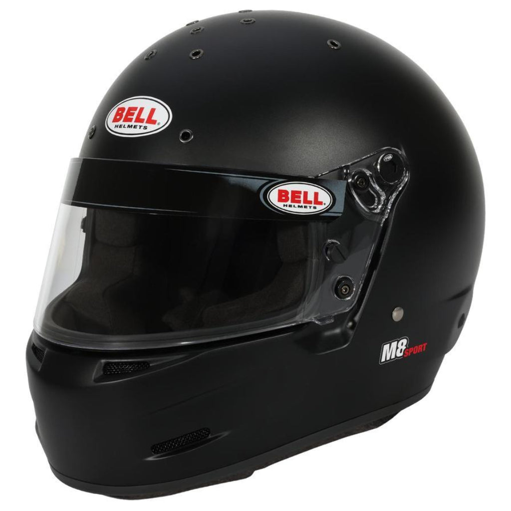 Bell M8 SPORT Multi-Purpose Racing Helmet - Snell SA2025, Snell SA2025 | Matte Black