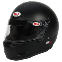 Thumbnail for Bell M8 Sport matte black helmet front three quarter angle image
