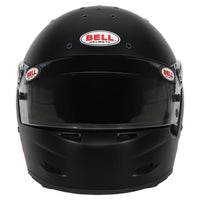 Thumbnail for Bell M8 Sport matte black helmet front view visor closed image