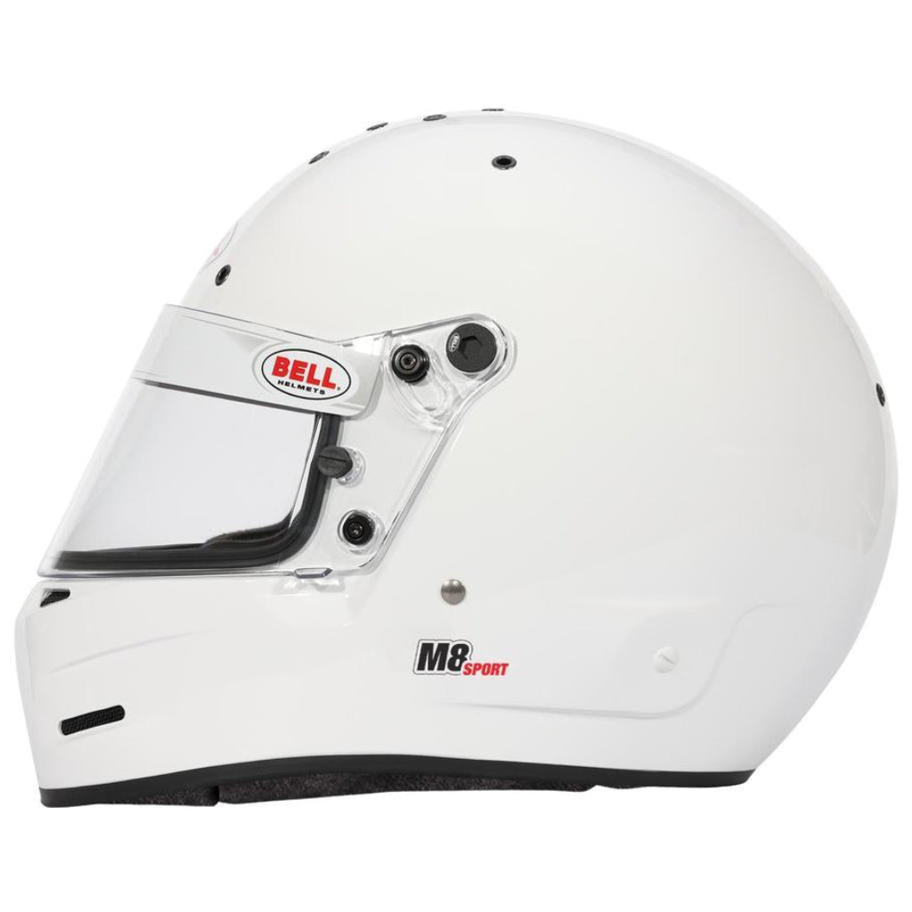 Bell M8 SPORT Multi-Purpose Racing Helmet - Snell SA2025, Snell SA2025 | Matte Black