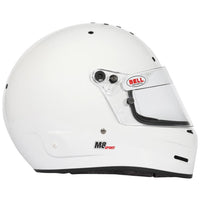 Thumbnail for Bell M8 Sport white helmet right side profile image