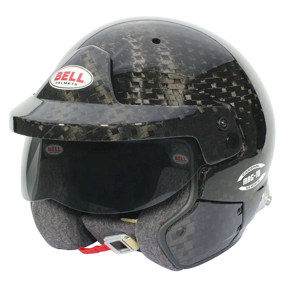 bell mag-10 carbon fiber helmet sa2025 Right Profile Image