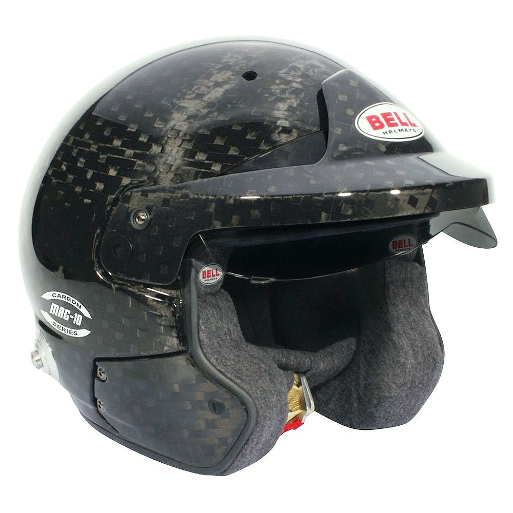 bell mag-10 carbon fiber helmet sa2025 Right Profile Image