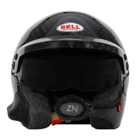 Thumbnail for Bell MAG-10 Rally Ultra Carbon helmet front view with visor image