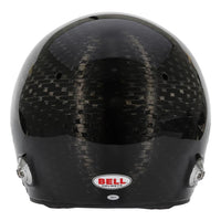Thumbnail for Bell MAG-10 ULTRA Carbon open-face helmet rear view showing carbon fiber pattern