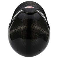 Thumbnail for Bell MAG-10 ULTRA Carbon open-face helmet top view with peak visor