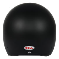 Thumbnail for Bell MAG Sport matte black open face helmet rear shell view image
