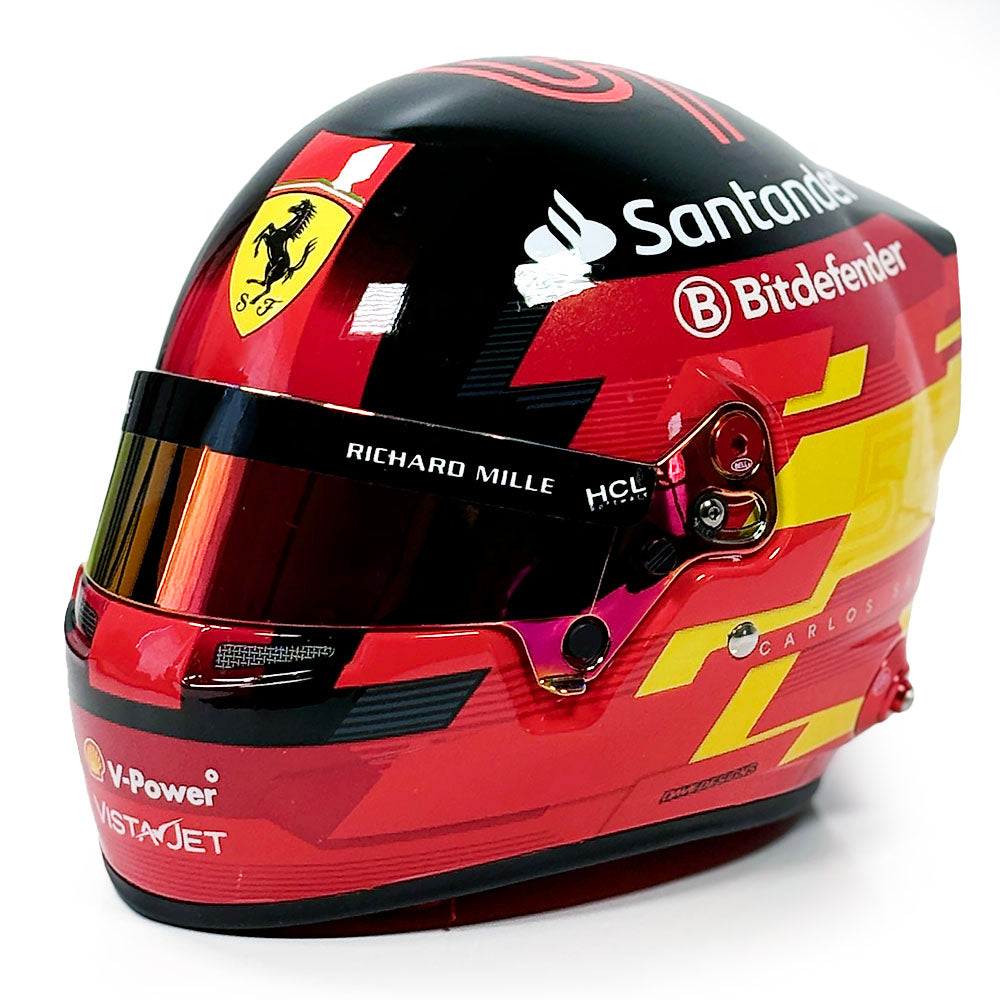 Bell HP77 2024 Carlos Sainz 1:2 Mini Helmet