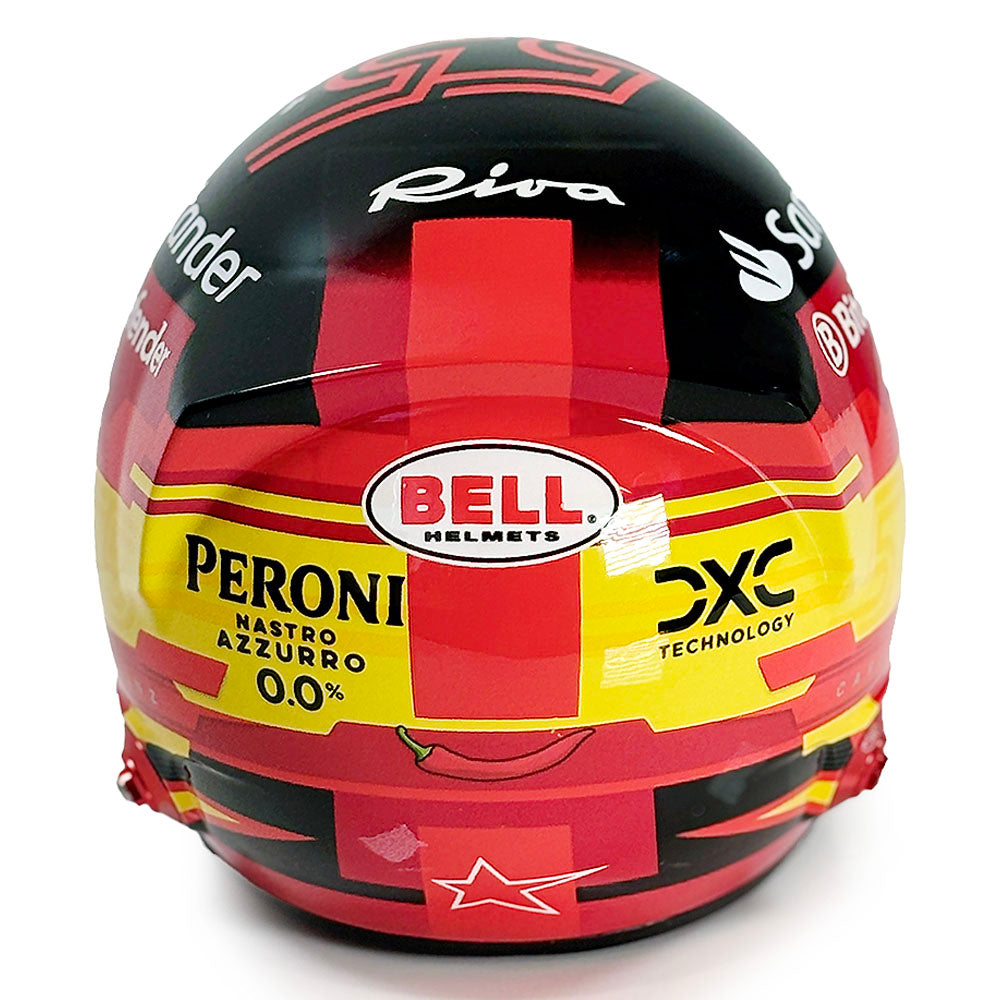 Bell HP77 2024 Carlos Sainz 1:2 Mini Helmet