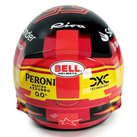 Thumbnail for Bell HP77 2024 Carlos Sainz 1:2 Mini Helmet