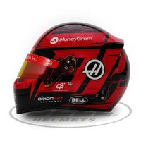 Thumbnail for Bell 1:2 scale Haas F1 2025 mini helmet right profile view