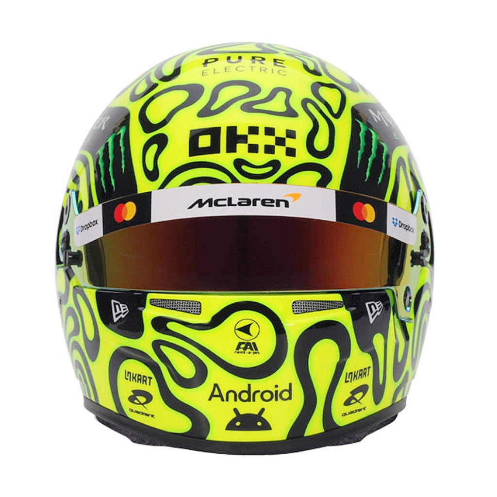 Bell HP77 Lando Norris 1:2 Scale F1 Mini Helmet | McLaren 2025 F1 Season
