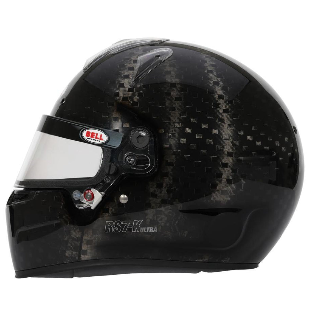 bell carbon fiber racing helmet Bell RS7-K ULTRA Kart Helmet - Snell K2025 | FIA8878 | Free GIFT, FIA8878-2024 | Snell K2025