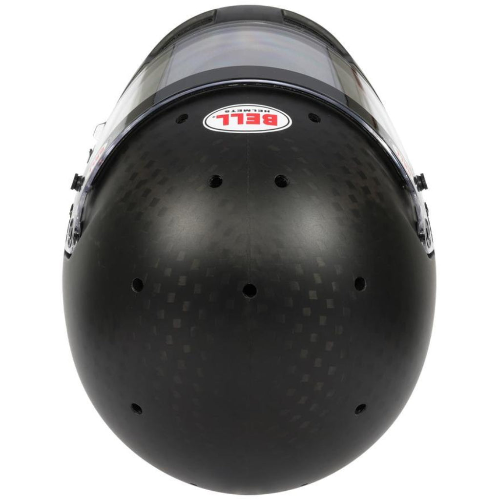 Bell RS7 Lite Ultra Carbon helmet top view image