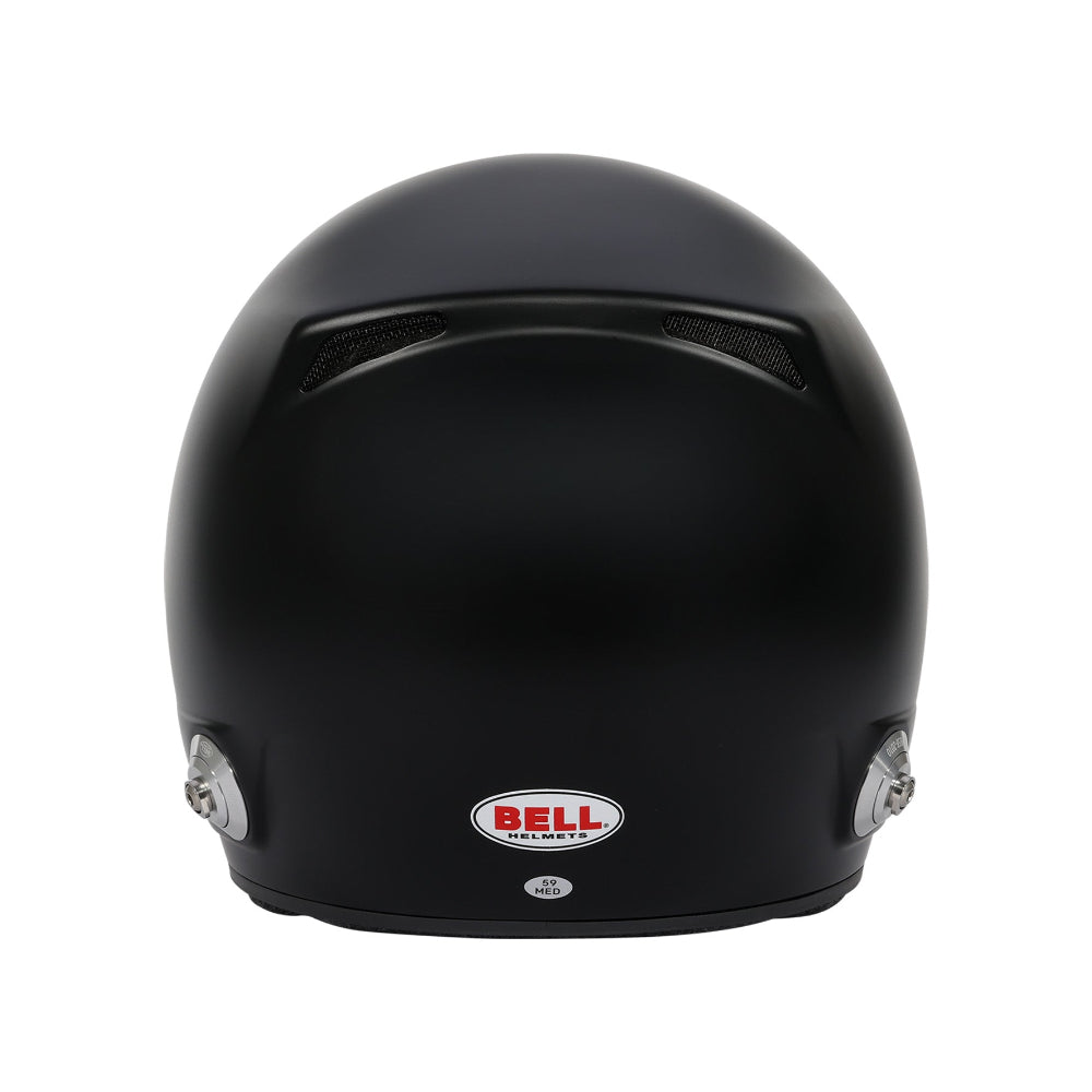 Bell XD-7 PRO Matte Black helmet rear view image