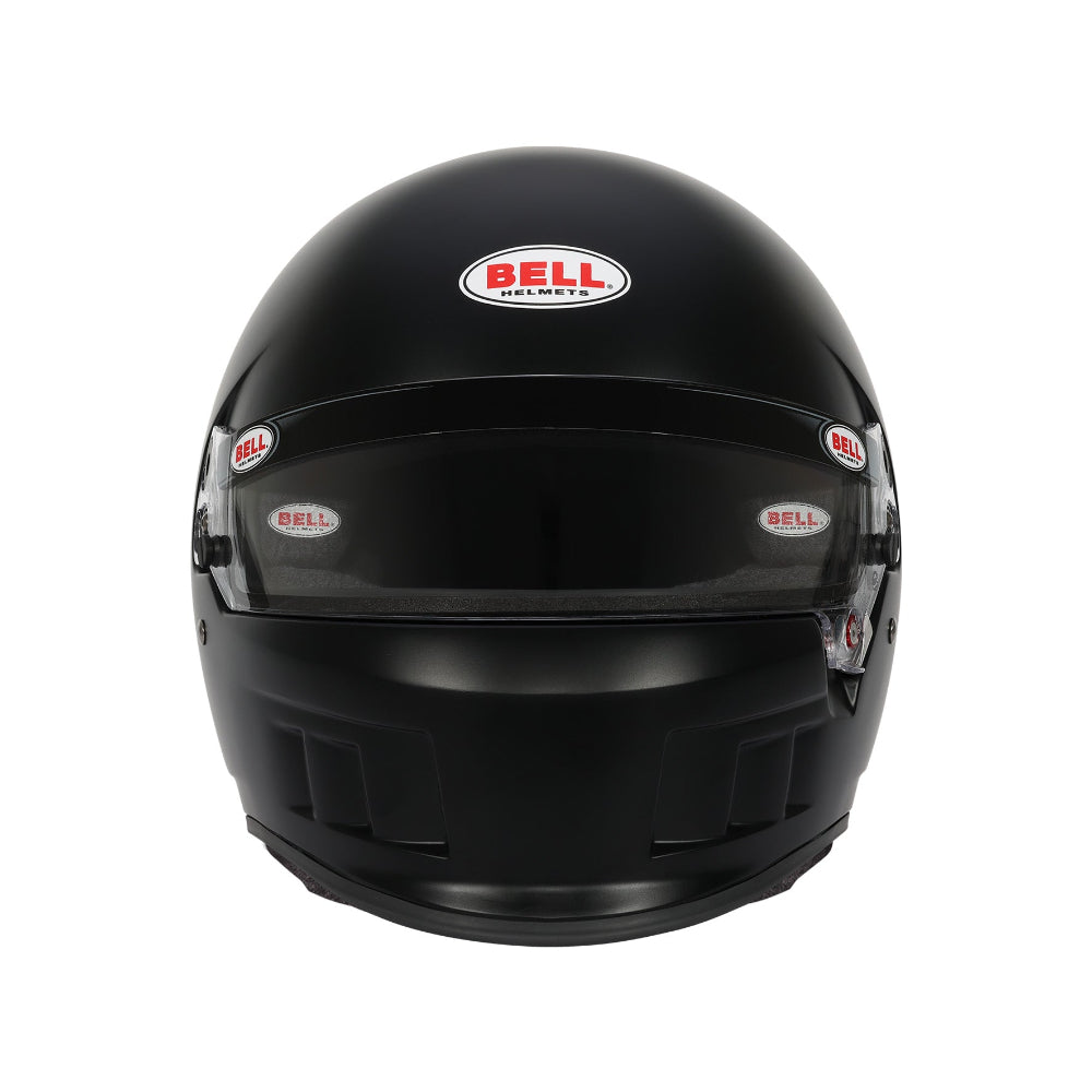 Bell XD-7 PRO Matte Black helmet front view with visor image
