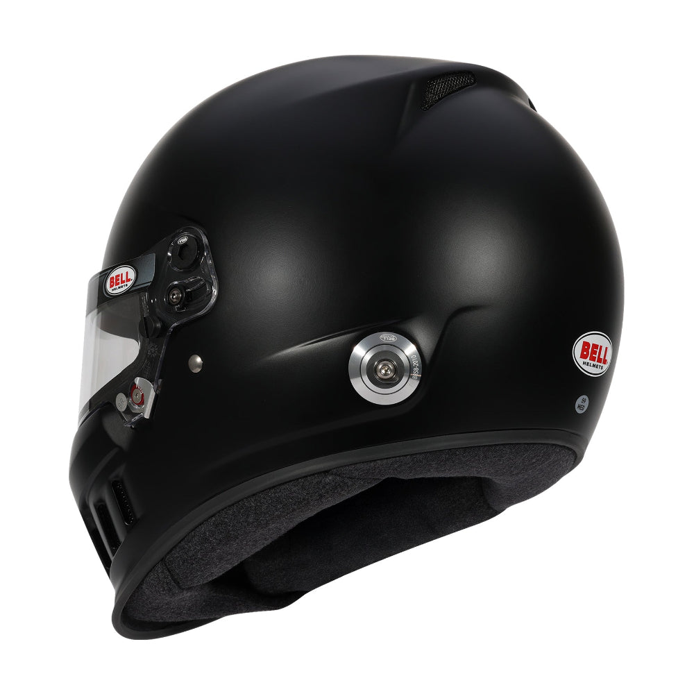 Bell XD-7 PRO Matte Black helmet rear right angle image