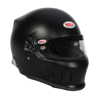 Thumbnail for Bell XD-7 PRO Matte Black racing helmet front angle view image