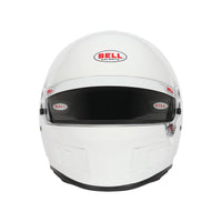 Thumbnail for Bell XD-7 PRO White helmet front view with visor