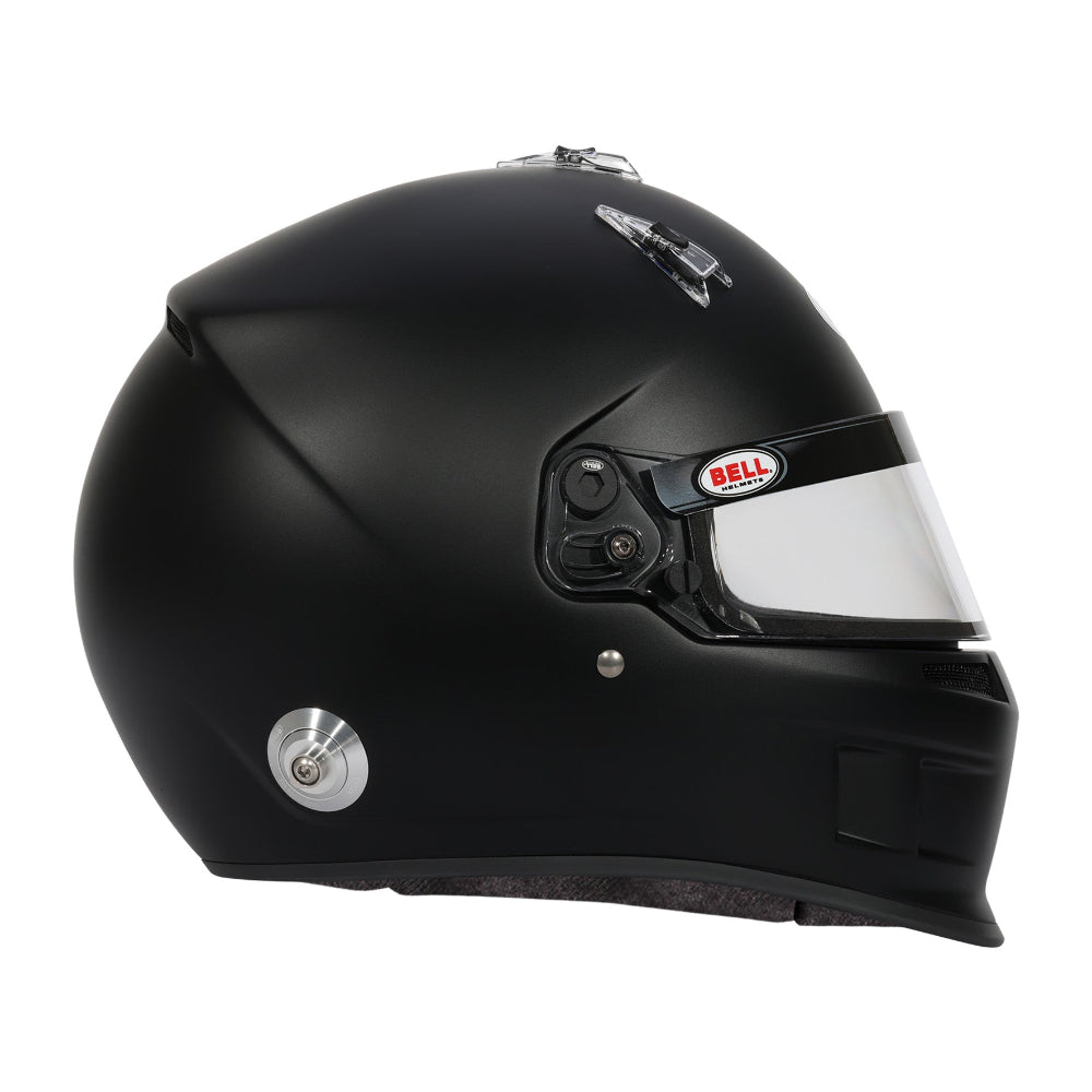 Bell XR7 Pro SA2025 matte black helmet right side profile