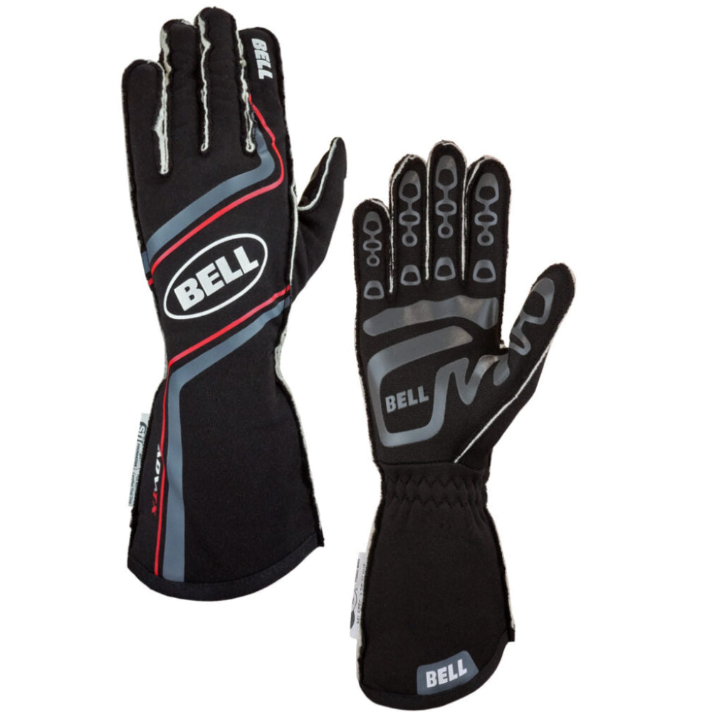 bell adv tx racing gloves black pair image