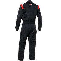 Thumbnail for bell sport tx race suit black back image