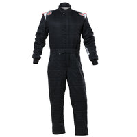 Thumbnail for bell sport tx race suit black front image