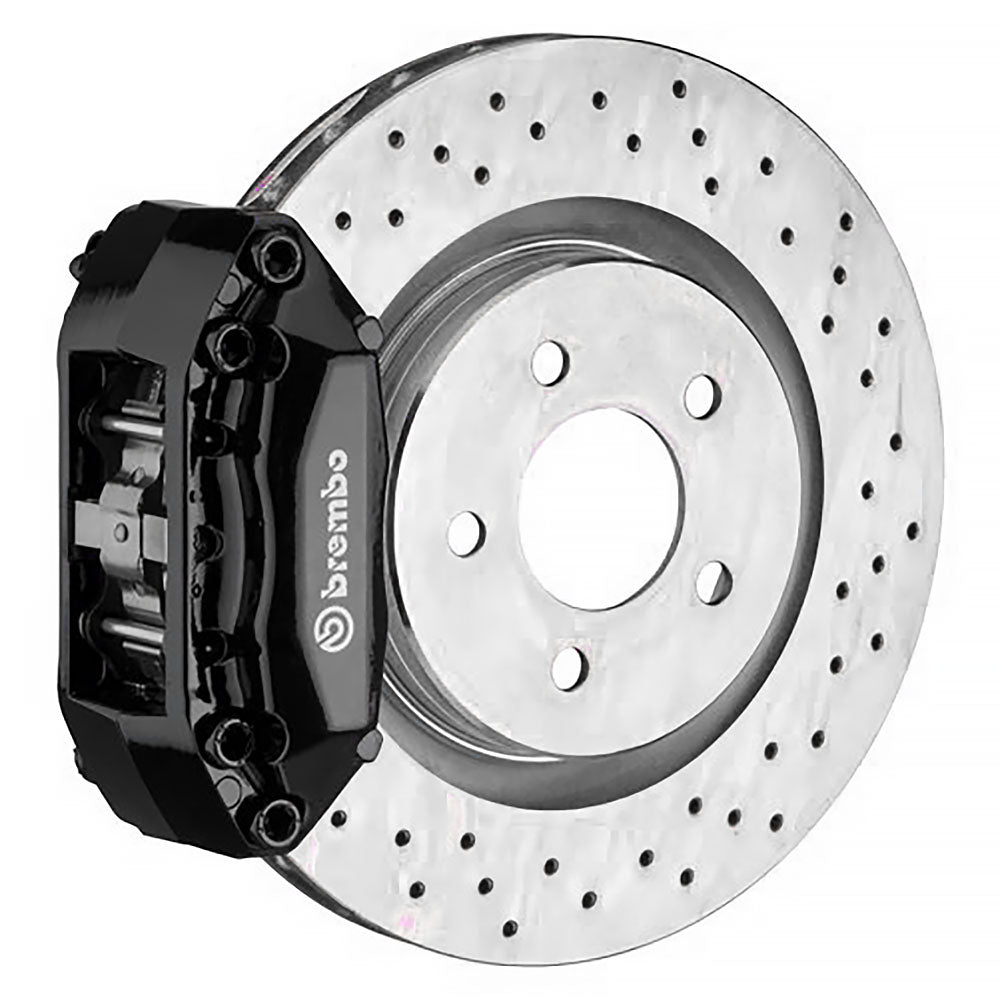 Brembo Brakes 320x28 Front Rotors & Four Piston Calipers