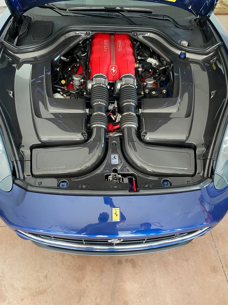 C3 Carbon Ferrari California Carbon Fiber Engine Bay - Competition Motorsport