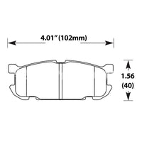 Thumbnail for Carbotech CT891 1.8L Miata Sport Rear 2001-2005