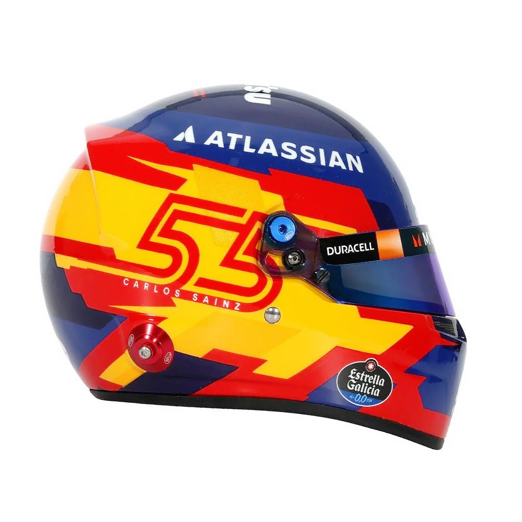 Bell 1:2 Scale F1 Mini Helmet Carlos Sainz | Williams