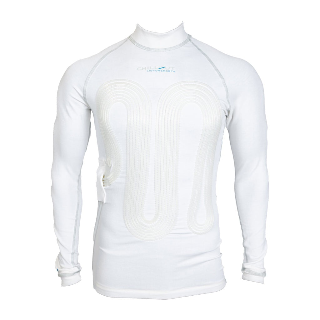 Chillout Systems Pro Touring Cooling Shirt White Front View