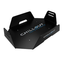Thumbnail for Chillout Systems IceBox Cooler System 17L with baseplate, cooling pump, digital display, and shoulder strap on white background.